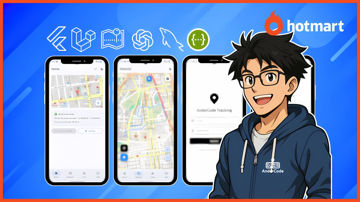 Tracking en Tiempo Real con Flutter, Laravel + ChatGPT